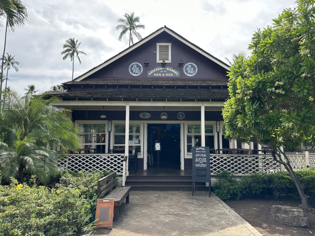 Chicken in a Barrel Waimea