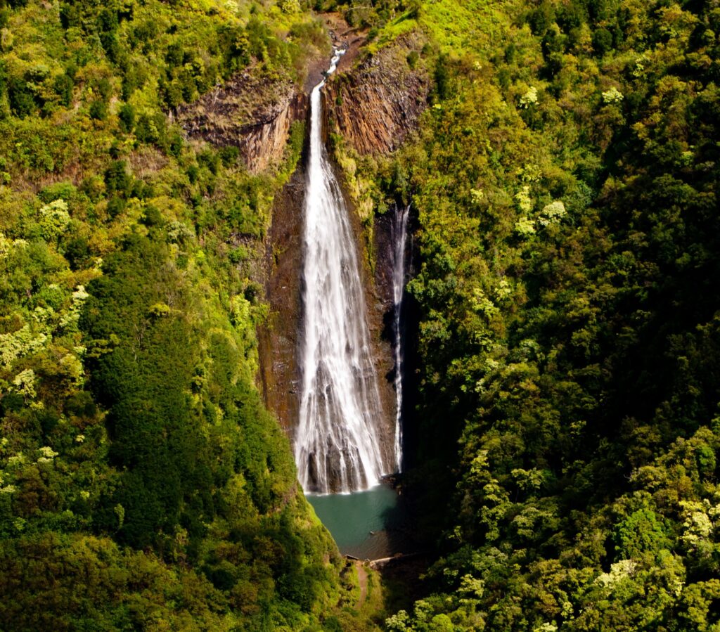 Manawaiopuna Falls - Jurassic Falls