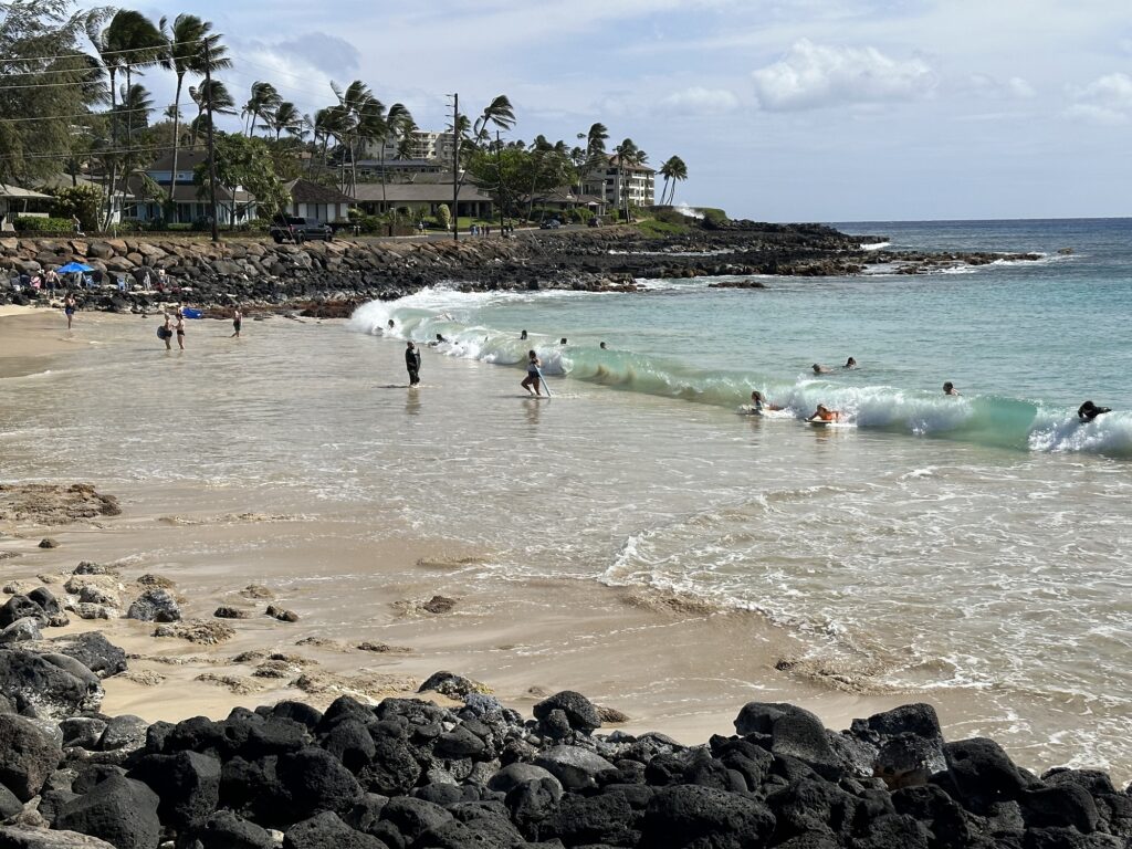 Brennecke's Beach Kauai