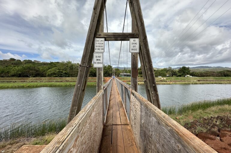Hanapepe Swinging Bridge