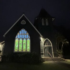 Waioli Huiia Church at Night