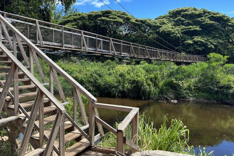 Waimea Swinging Bridge