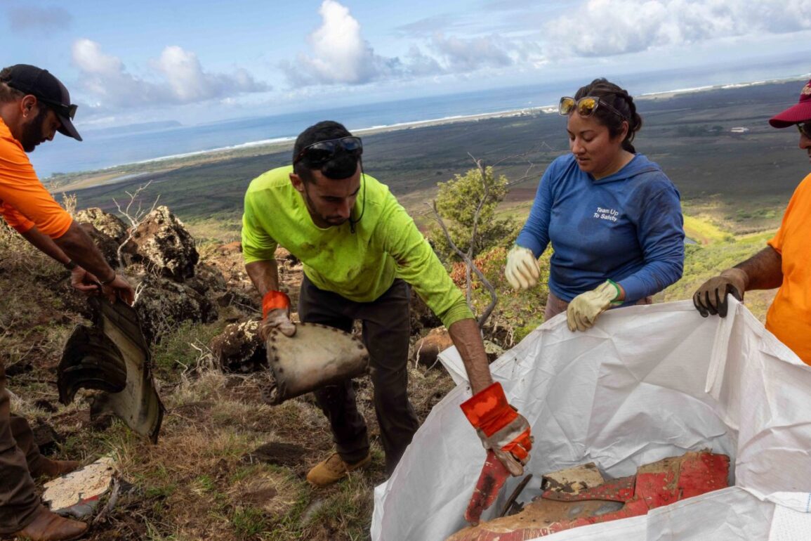 Kauai Missile Debris